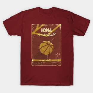 COVER SPORT - IONA BASKETBALL EST 1940 T-Shirt